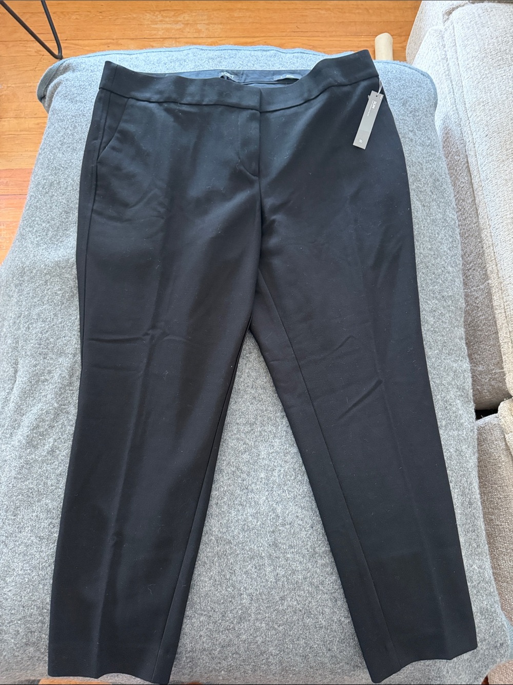 LOFT Black Slim Leg Dress Pants